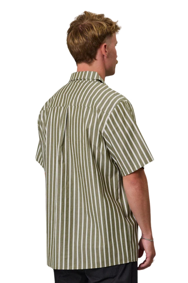 Ballast Shirt - Khaki Stripe