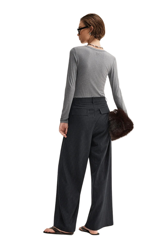 Sierra Top - Charcoal Marle