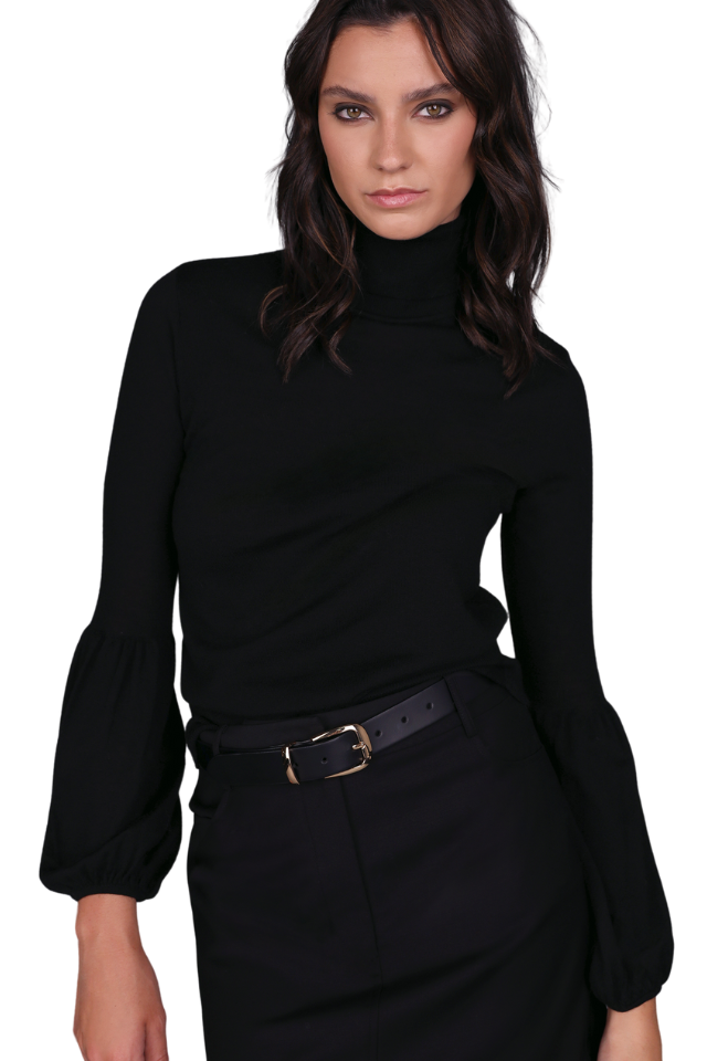 Roll Neck Merino Sweater