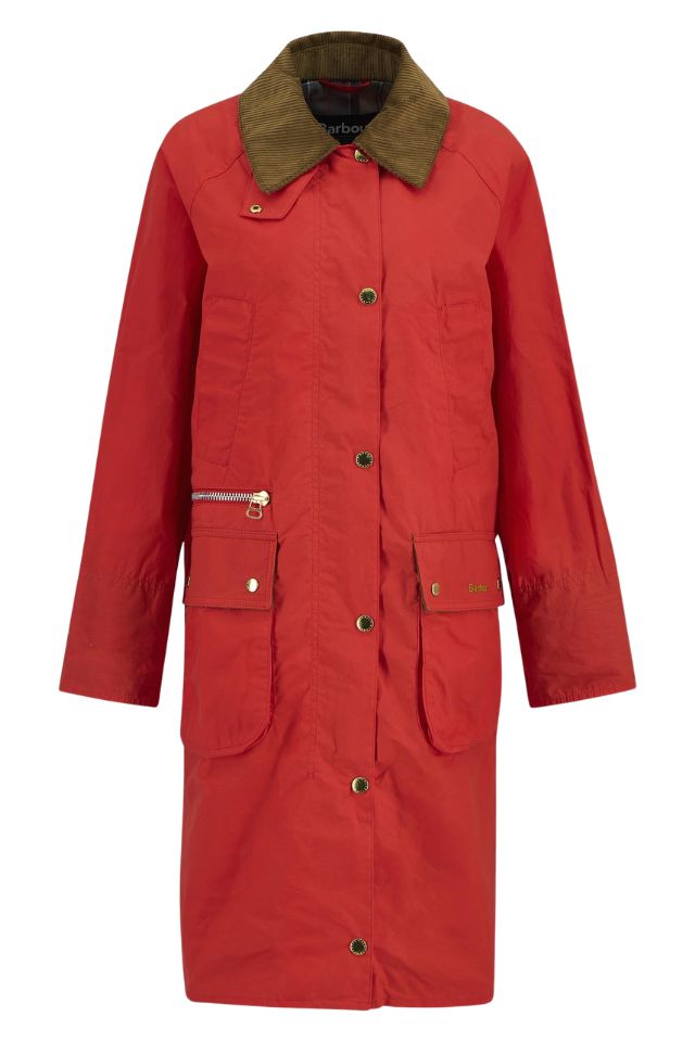 Hollington Casual Jacket - Vermillion/Dress