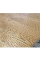 9088 Hawthorne Vassa Oak Dining Table 220cm
