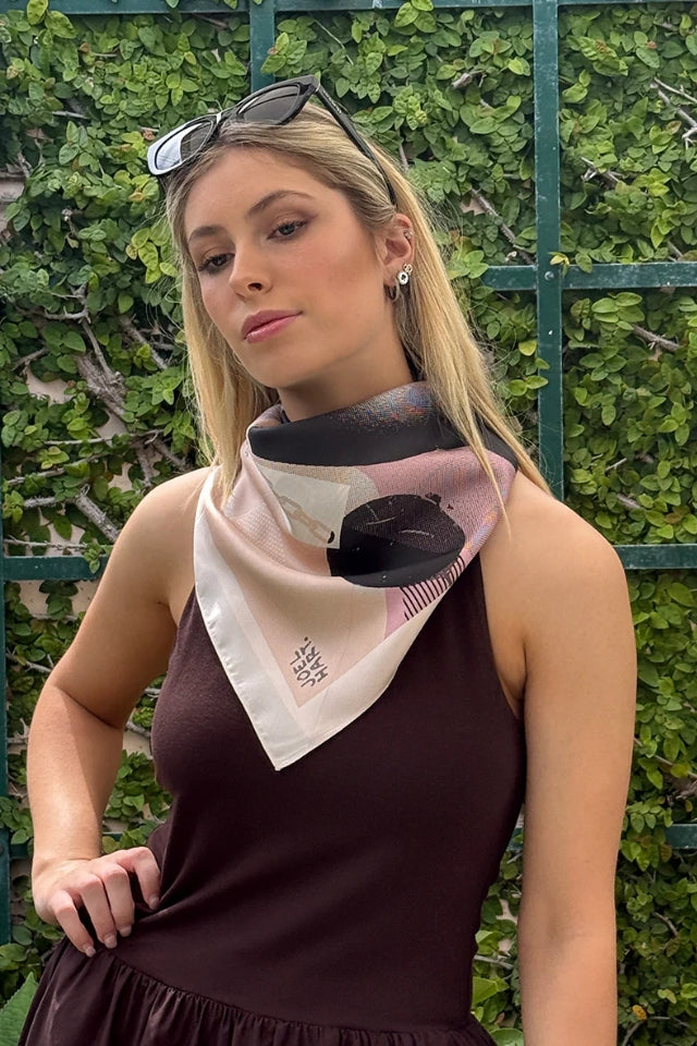 The DH x Joel Hart Form Silk Scarf