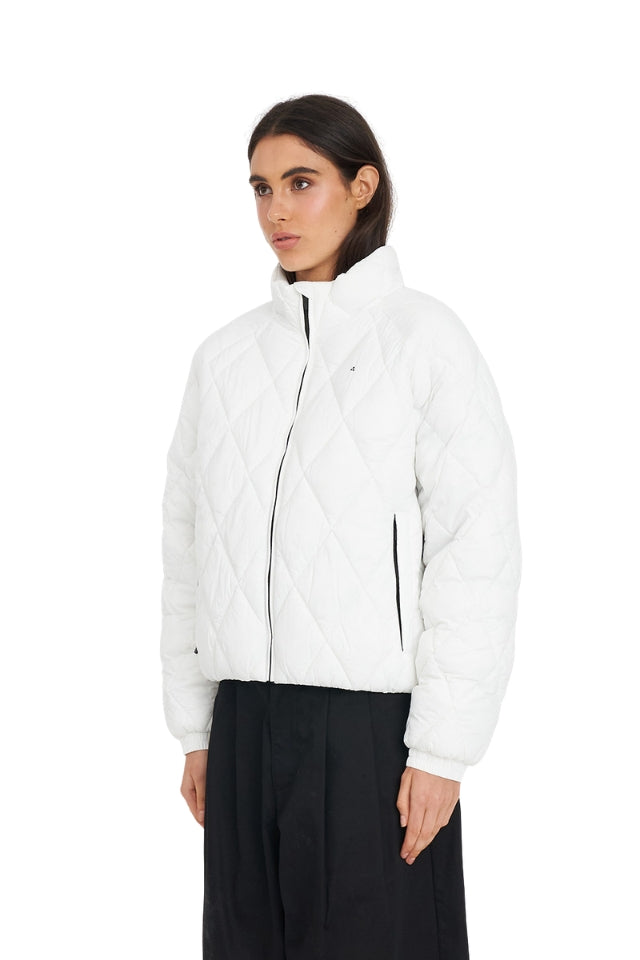 Quilted Loft Jacket - Chalk