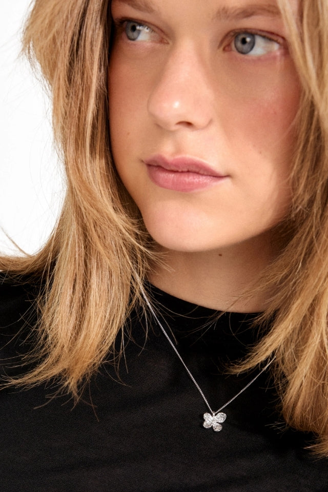 Ajani Necklace - Silver Plated