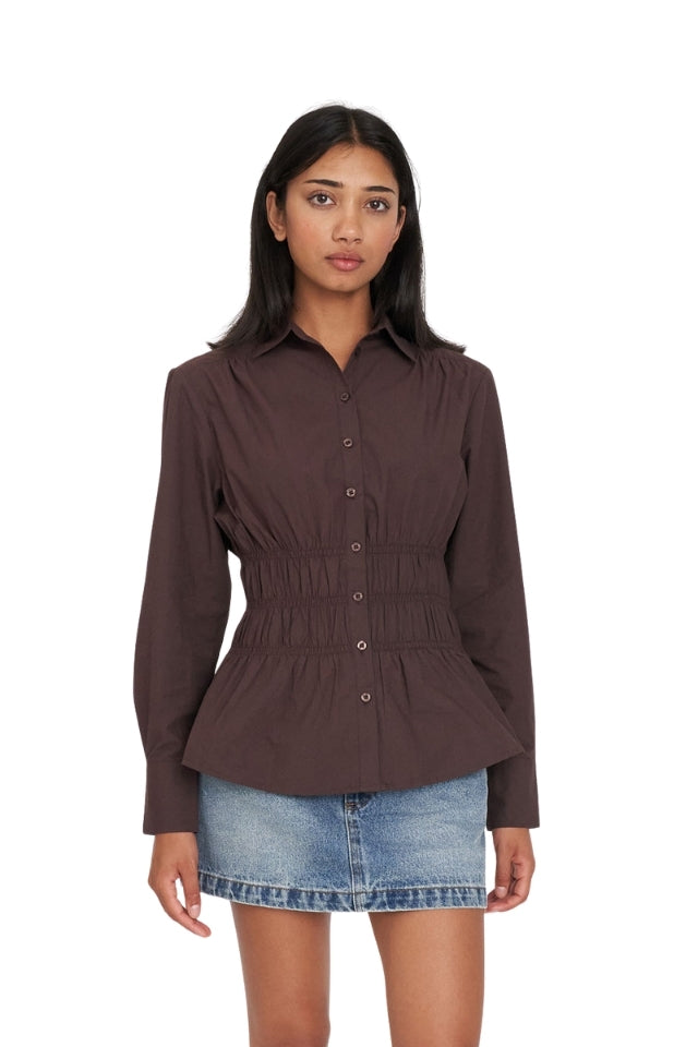 Ada Shirt - Chestnut