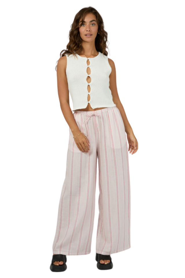 Addie Knit Top - Vintage White