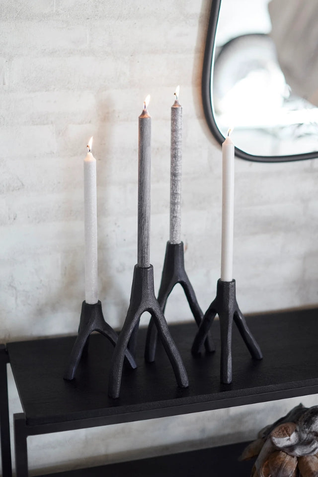 Aion Candleholder - Black