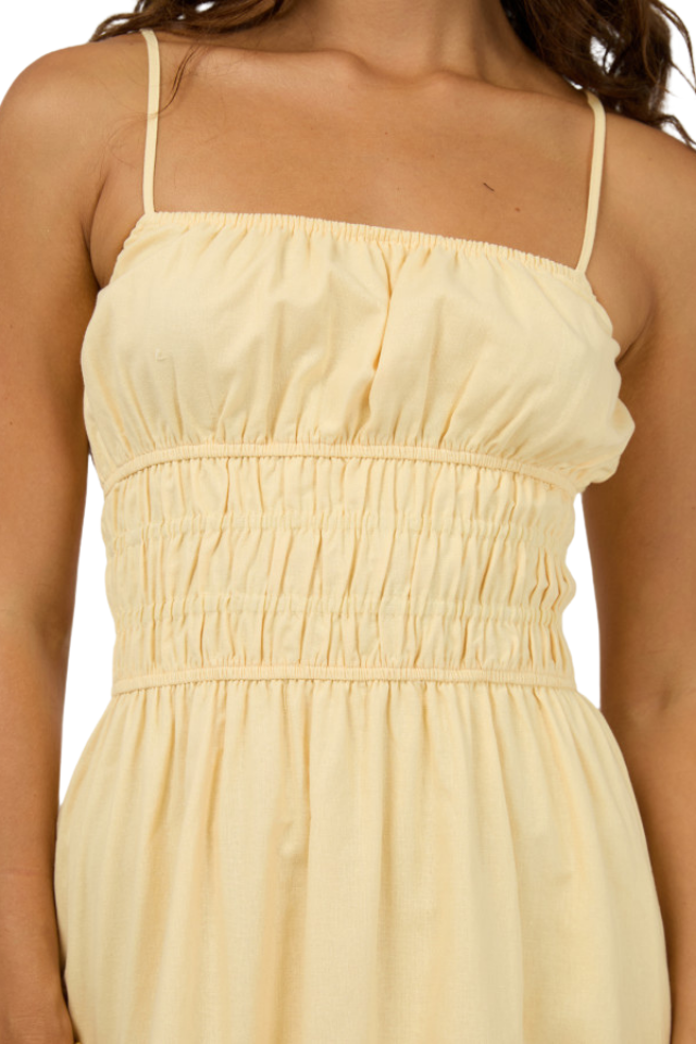 Alessa Linen Maxi Dress
