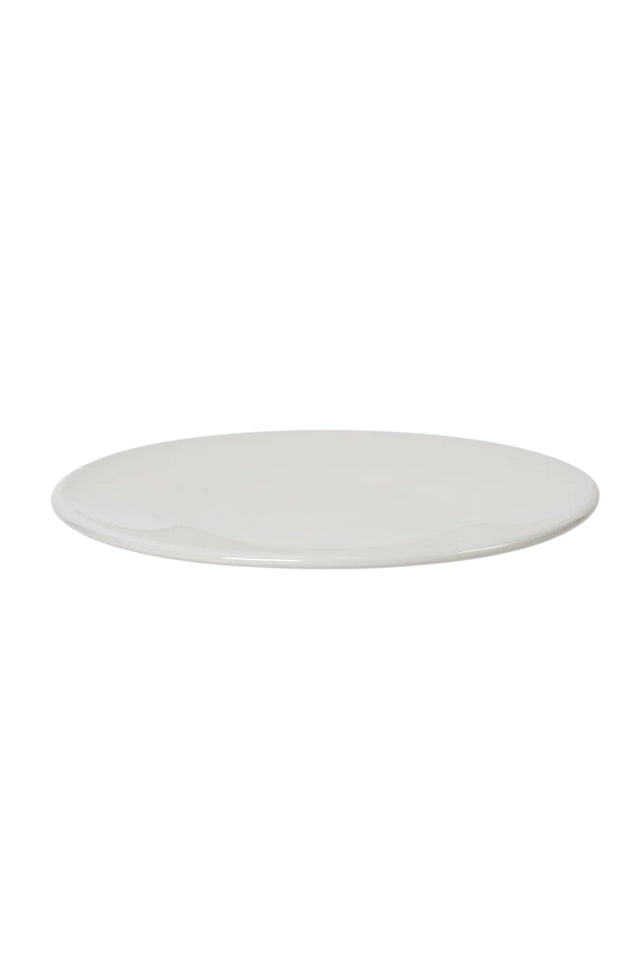 Alfredo Serving Plate - Large, Light Grey
