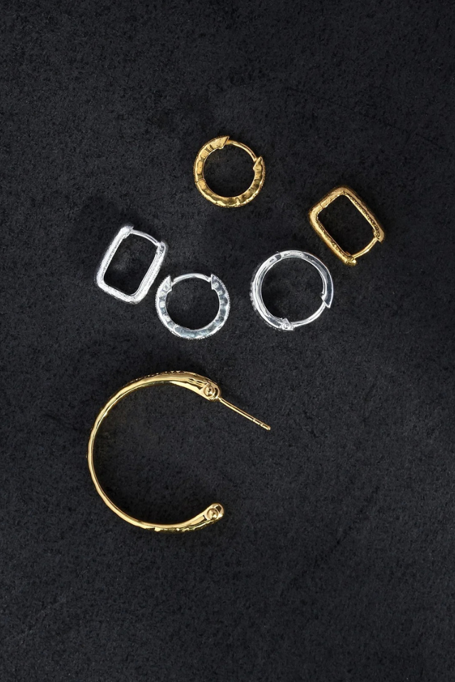 Alida Square Hoops