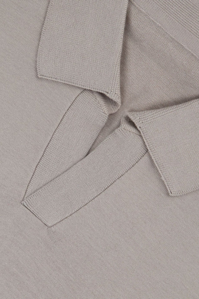 Amalfi Beige Knitted Polo