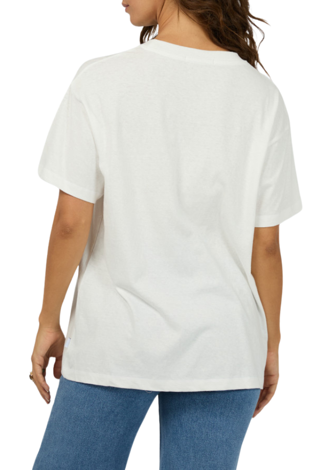 Amalfi Relaxed Tee - Vintage White