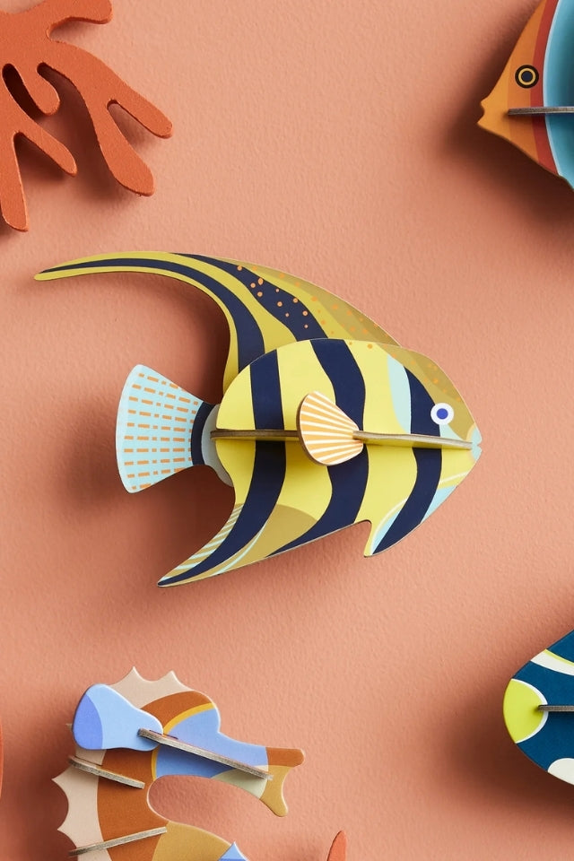 Wall Art Sea Creatures - Angelfish