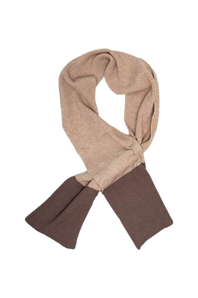 Antler Pull Through Scarf Milo and Oatmeal