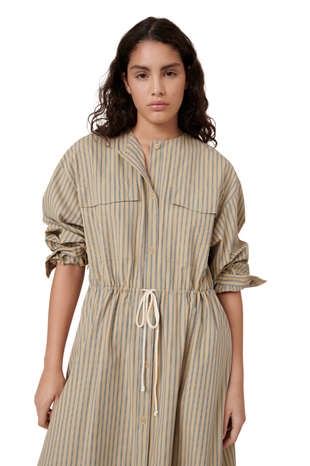 Array Dress - Double Pinstripe