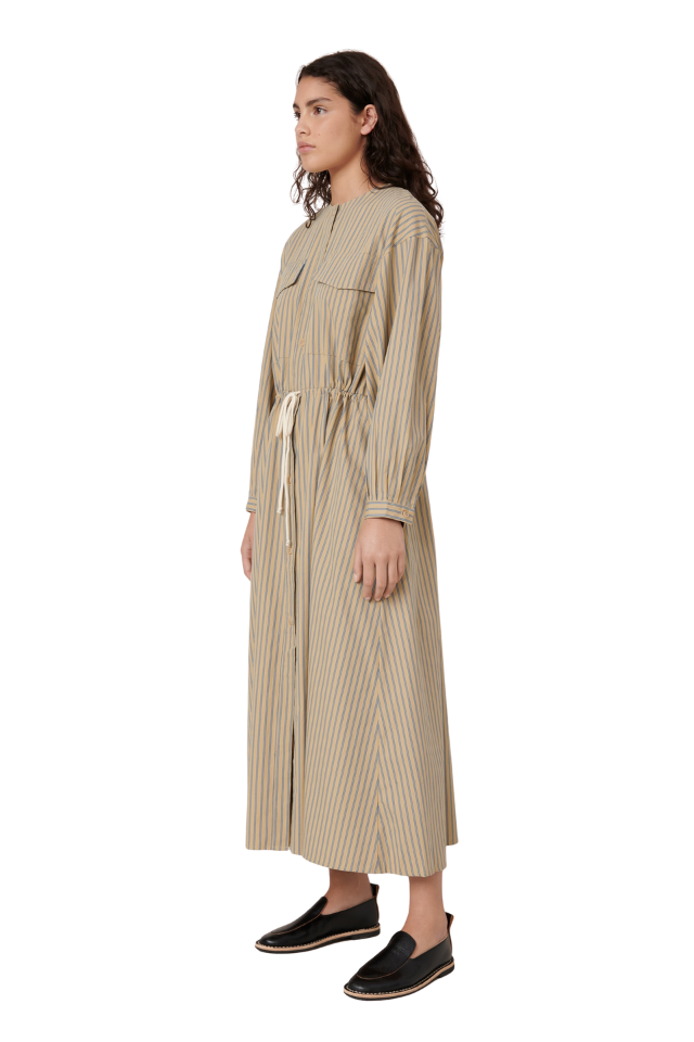 Array Dress - Double Pinstripe