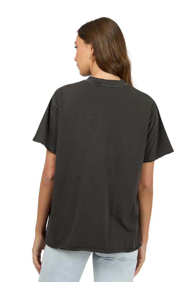 Atlas Relaxed Tee - Washed Black