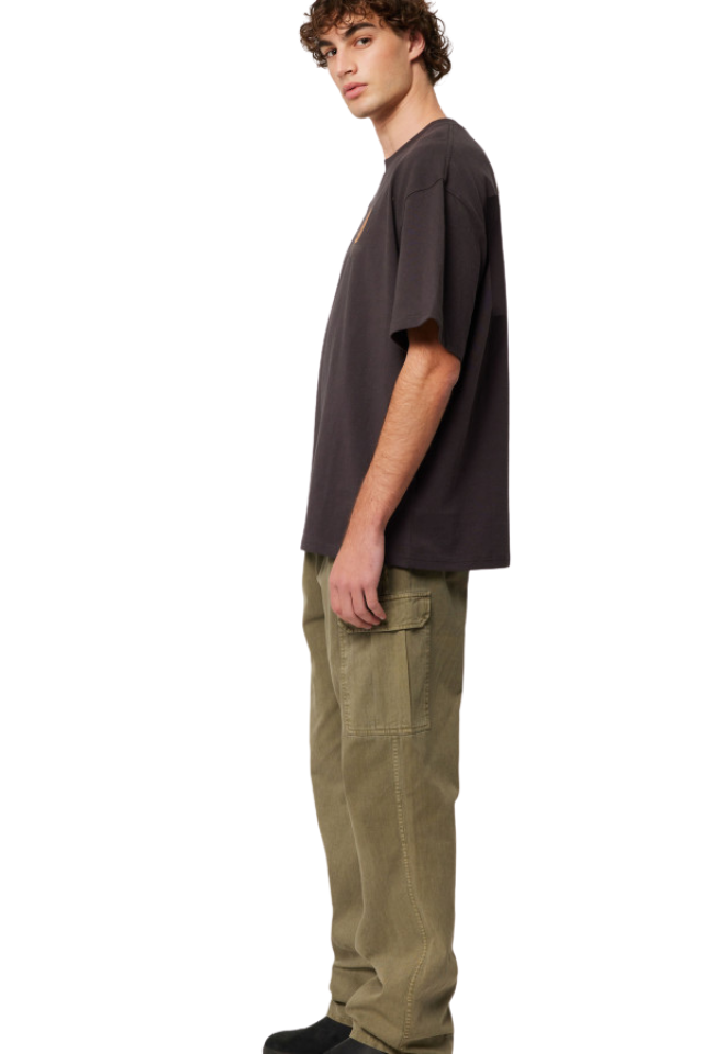 Auto Box Tee - Washed Black