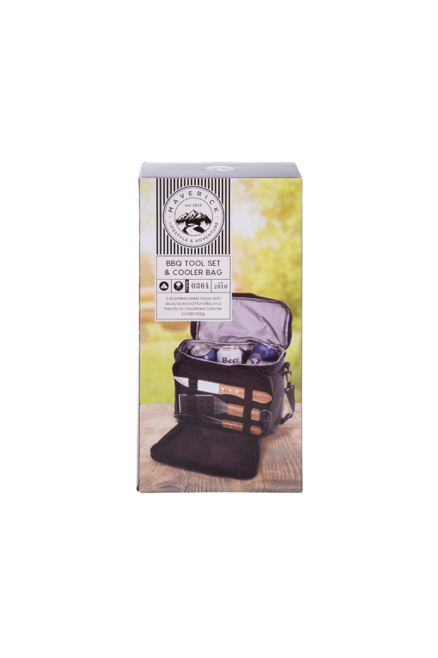 BBQ Tool Set & Cooler Bag