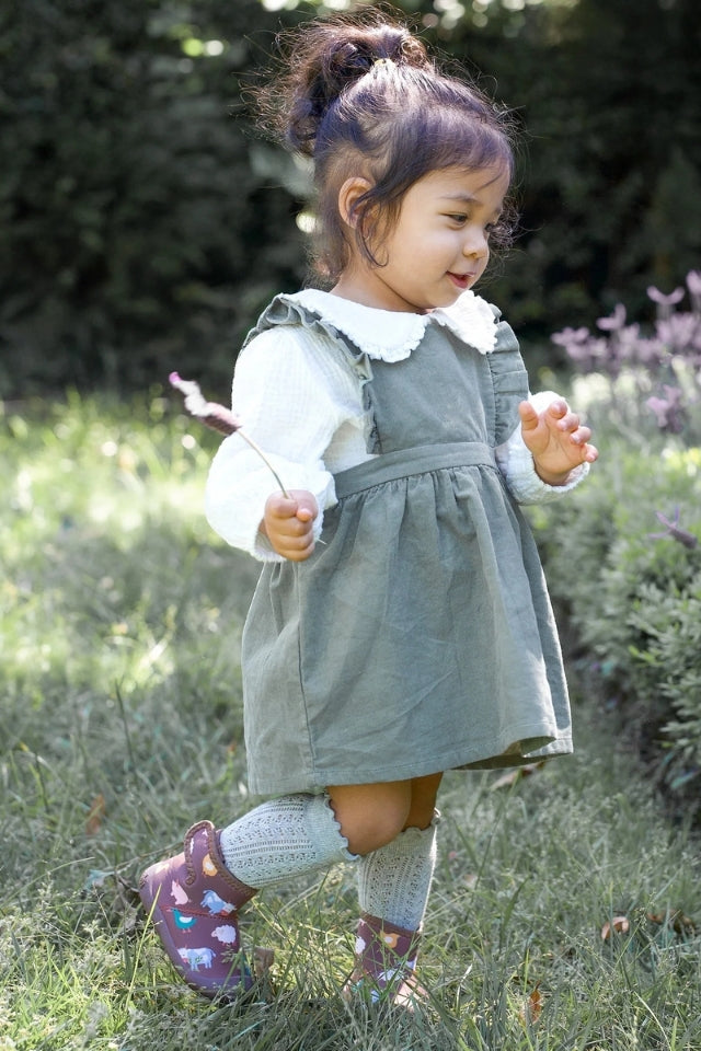 Baby Pinafore Corduroy - Quincy/Gumtree