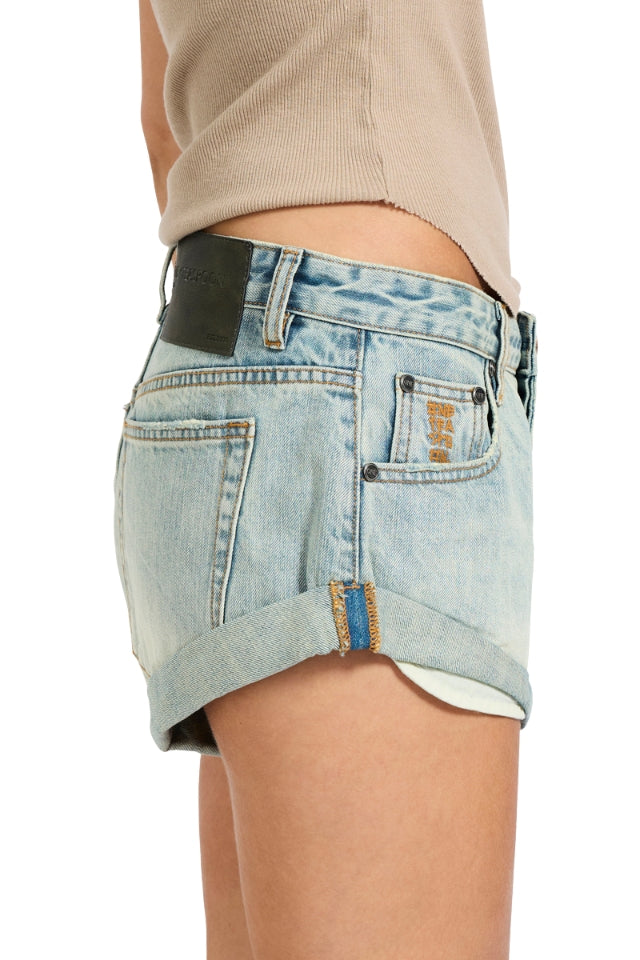 Bandits Low Waist Denim Short - Sunkissed Blue