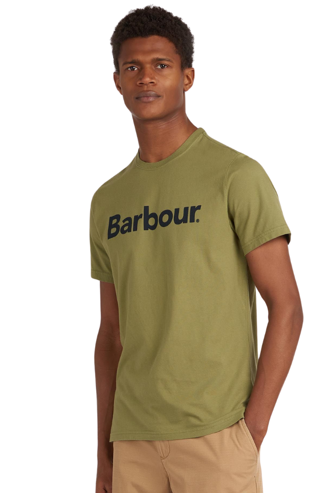 Barbour Logo T-Shirt - Burnt Olive