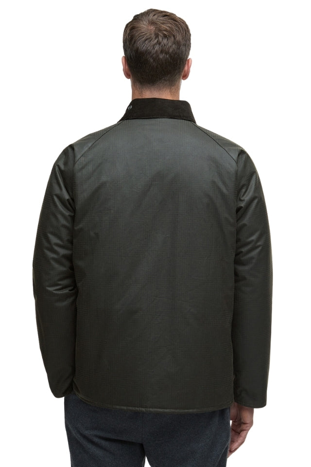 Modern Beaufort Check Wax Jacket - Olive Check