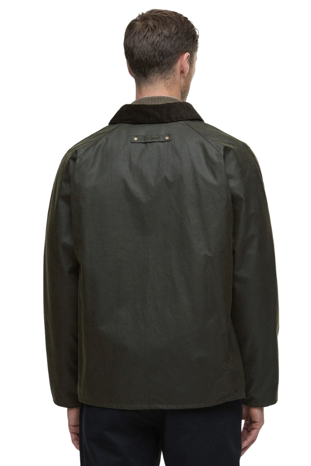 Short Lorden Wax Mac - Olive