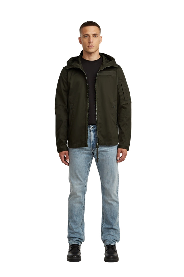 Batt Hdd Overshirt Long Sleeve - Asfalt