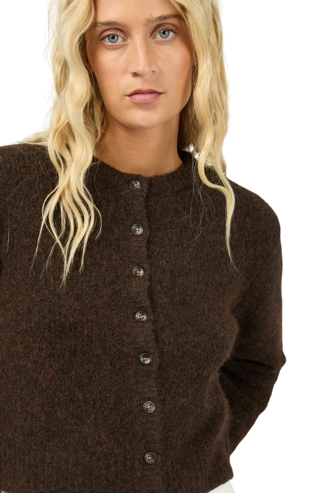 Bayside Cardigan - Brown