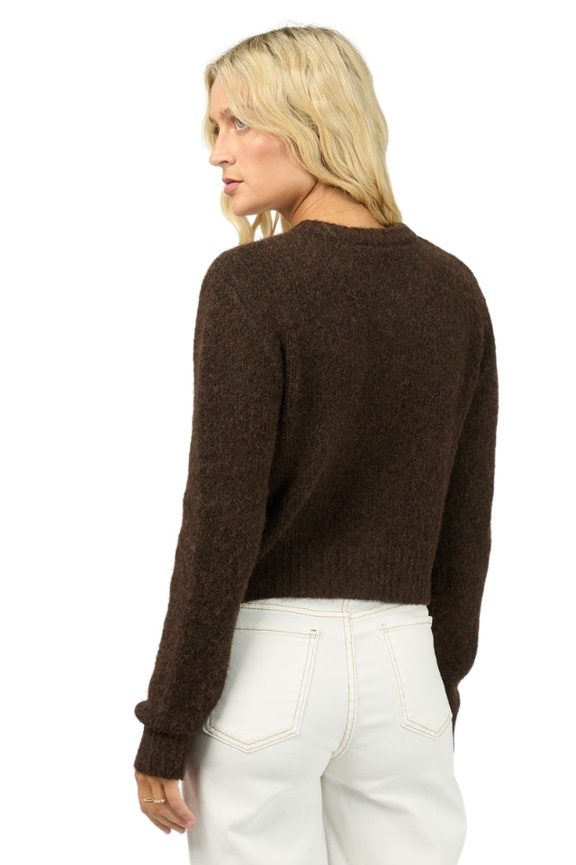 Bayside Cardigan - Brown