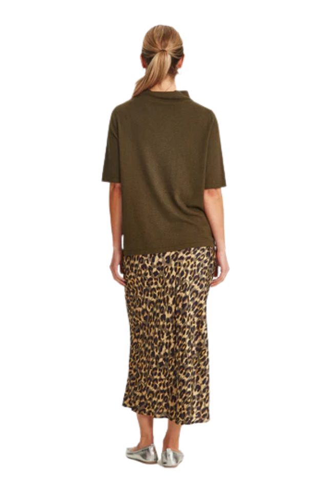 Bella Leopard Skirt