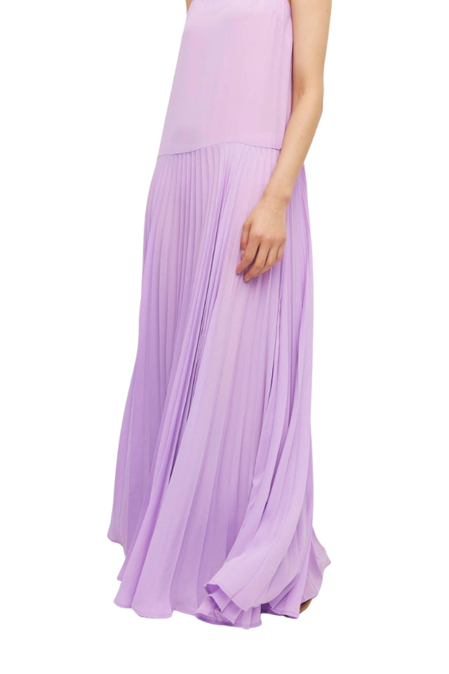 Betty Pleat Dress - Lilac