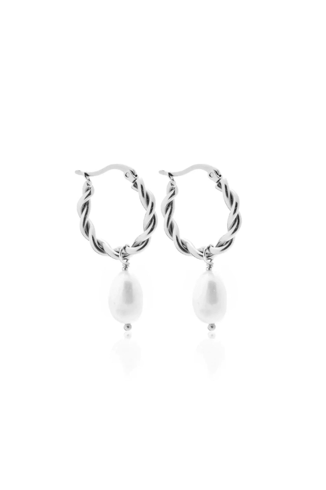 Bianca Hoops - Pearl