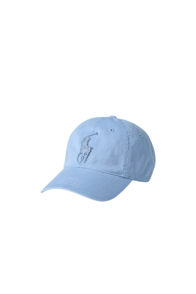 Big Pony Twill Ball Cap - Chambray Blue