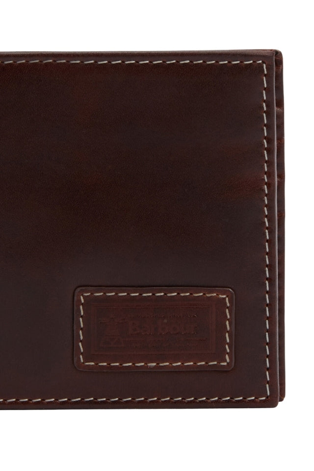 Bilton Leather Wallet - Burnt Chocolate Brown