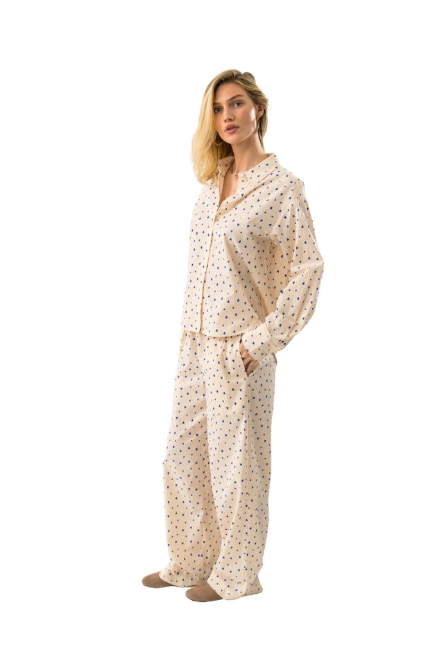 BleekerLL Shirt Long Sleeve - Blue