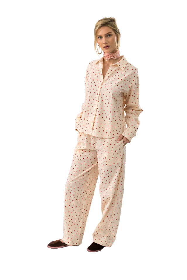 BleekerLL Shirt Long Sleeve - Red