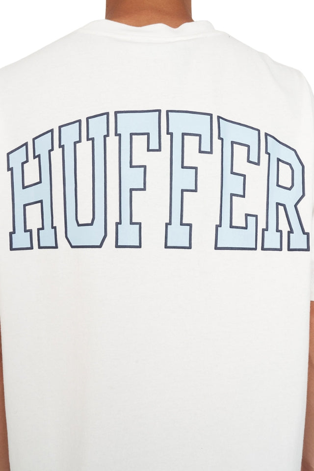 Block Crop Tee 220/check It - Chalk