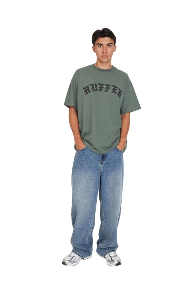 Block Tee 220/bolde - Sage Leaf