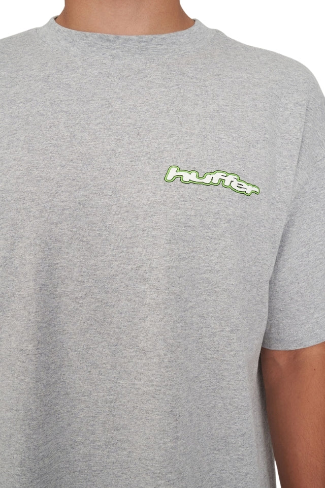 Block Tee 220/omni - Grey Marle