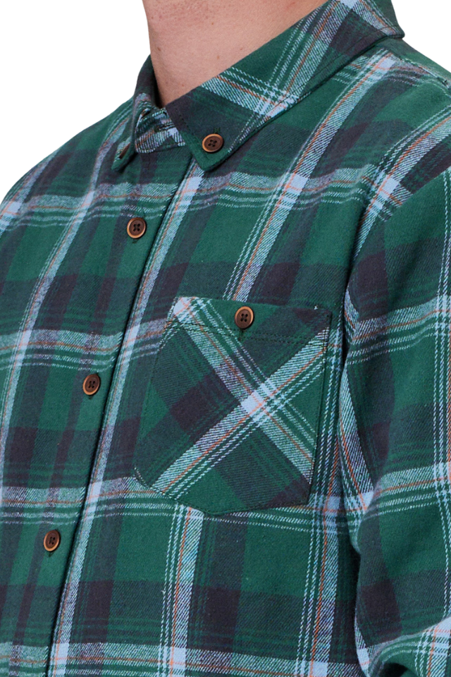 Boatyard Shirt - Green Check