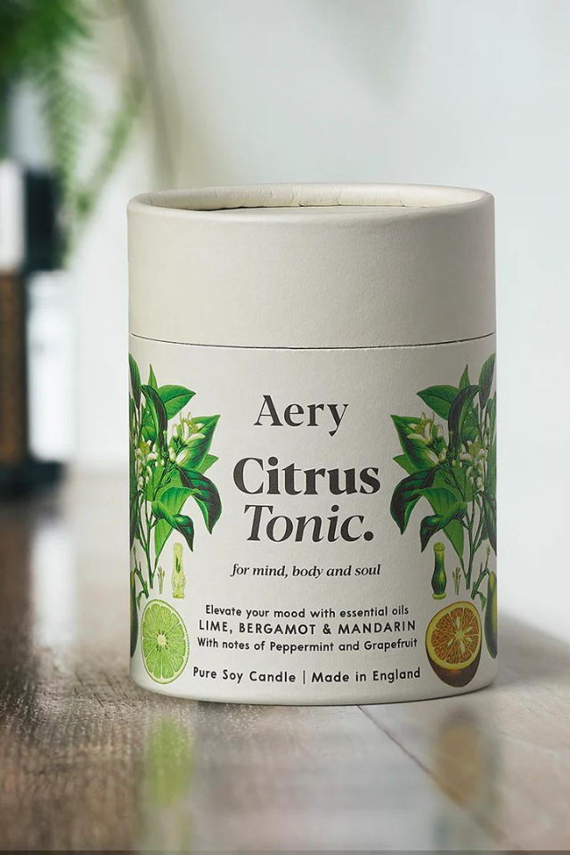 Botanical Soy Candle - Citrus Tonic
