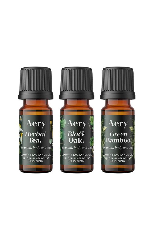 Botanical Green Fragrance Oil - Set of 3
