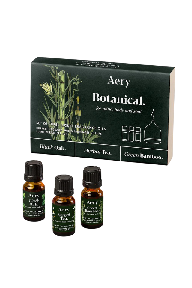 Botanical Green Fragrance Oil - Set of 3