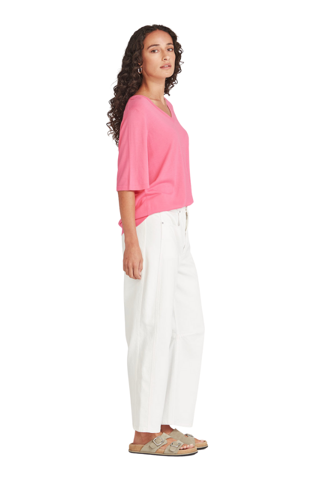 Branwell White Jean - White Denim
