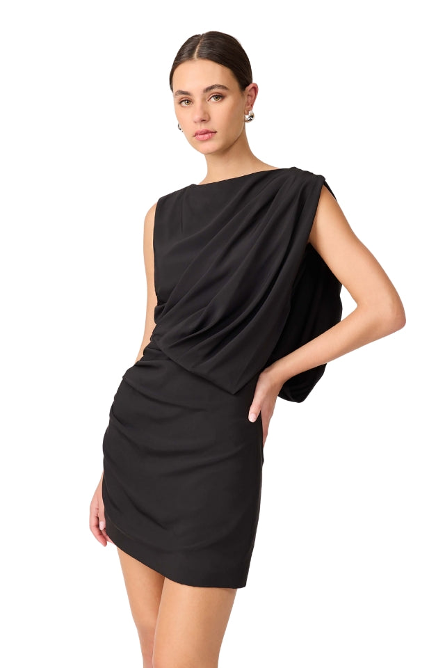Brigid Asymmetrical Mini Dress
