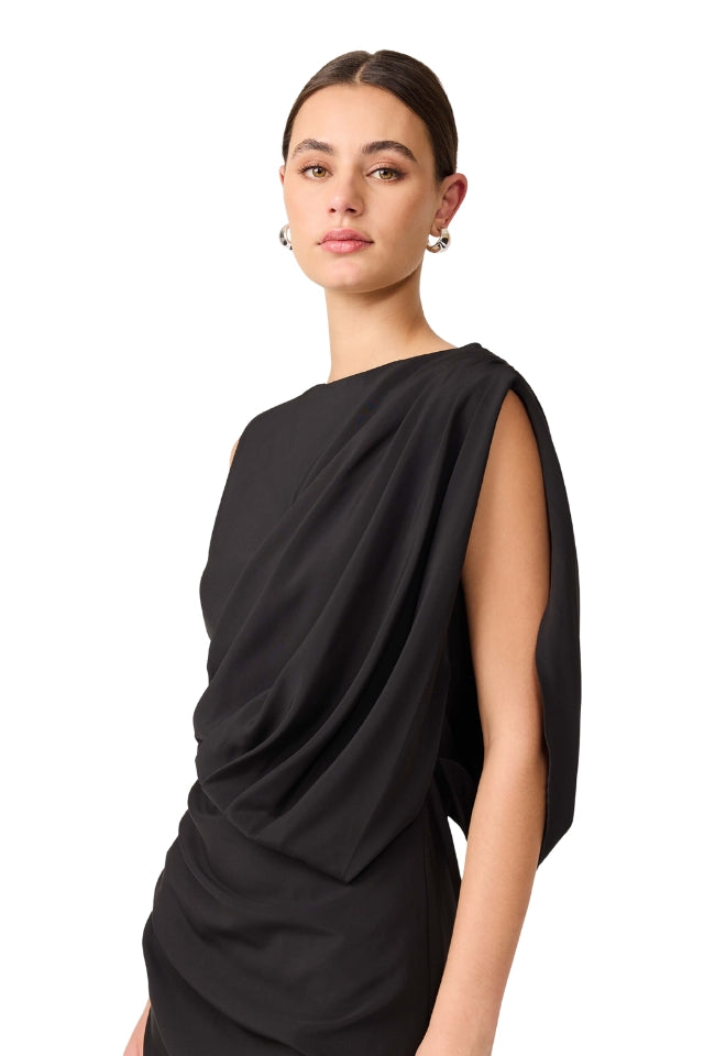 Brigid Asymmetrical Mini Dress