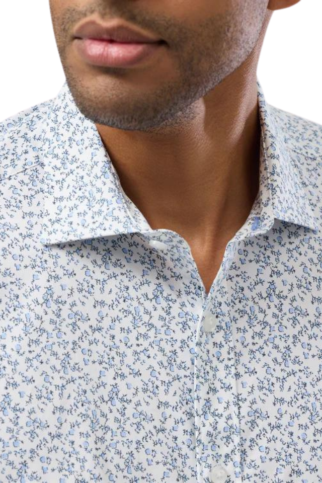 Abstract Floral Shirt