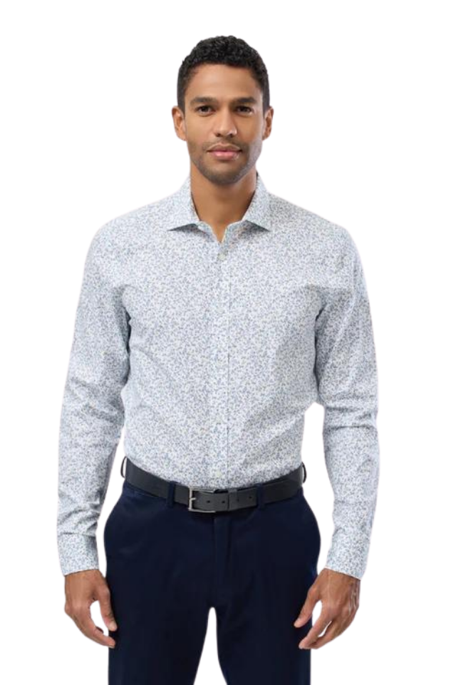 Abstract Floral Shirt